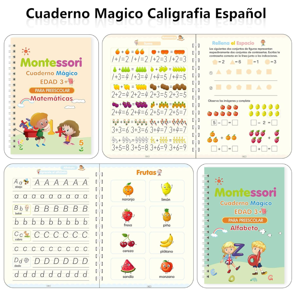 Cuaderno Mágico De Caligrafía