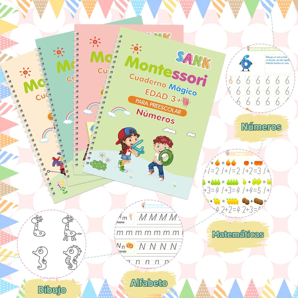 Cuaderno Mágico De Caligrafía