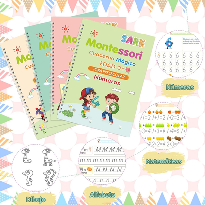 Cuaderno Mágico De Caligrafía