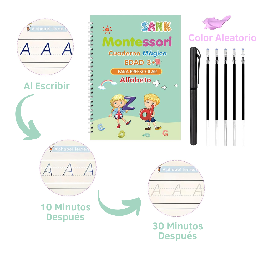 Cuaderno Mágico De Caligrafía